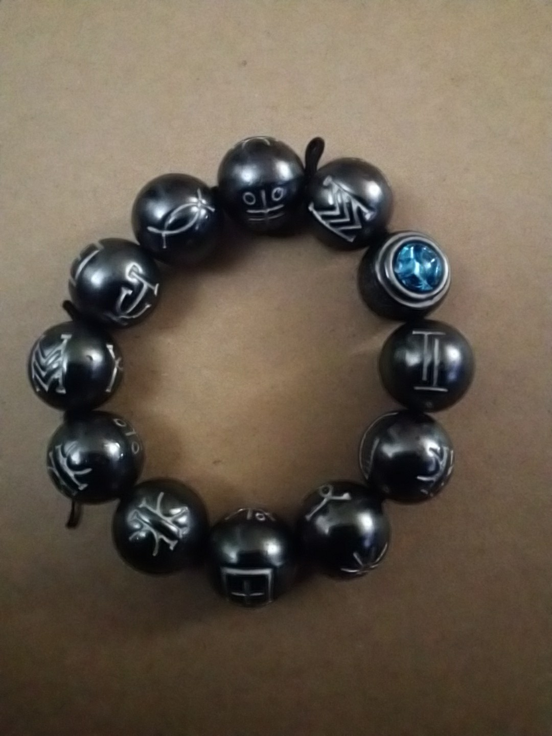 Marvel BLACK PANTHER LEGACY Kimoyo Bead Bracelet 6 to 7 inch x 18mm. OF
