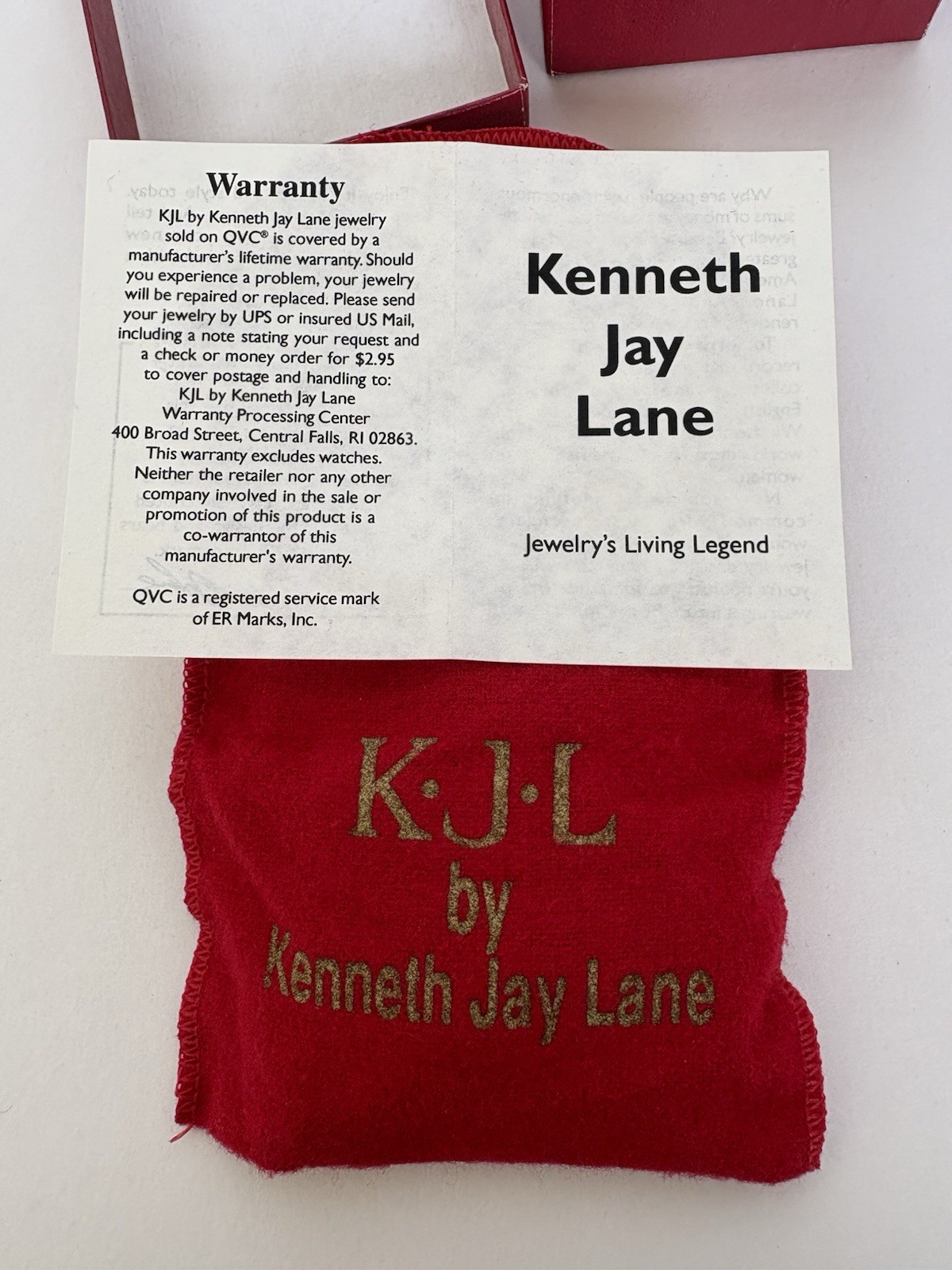 KJL Kenneth Jay Lane Rhinestone Poodle Brooch Pin – Complete Set w/ Box & Book