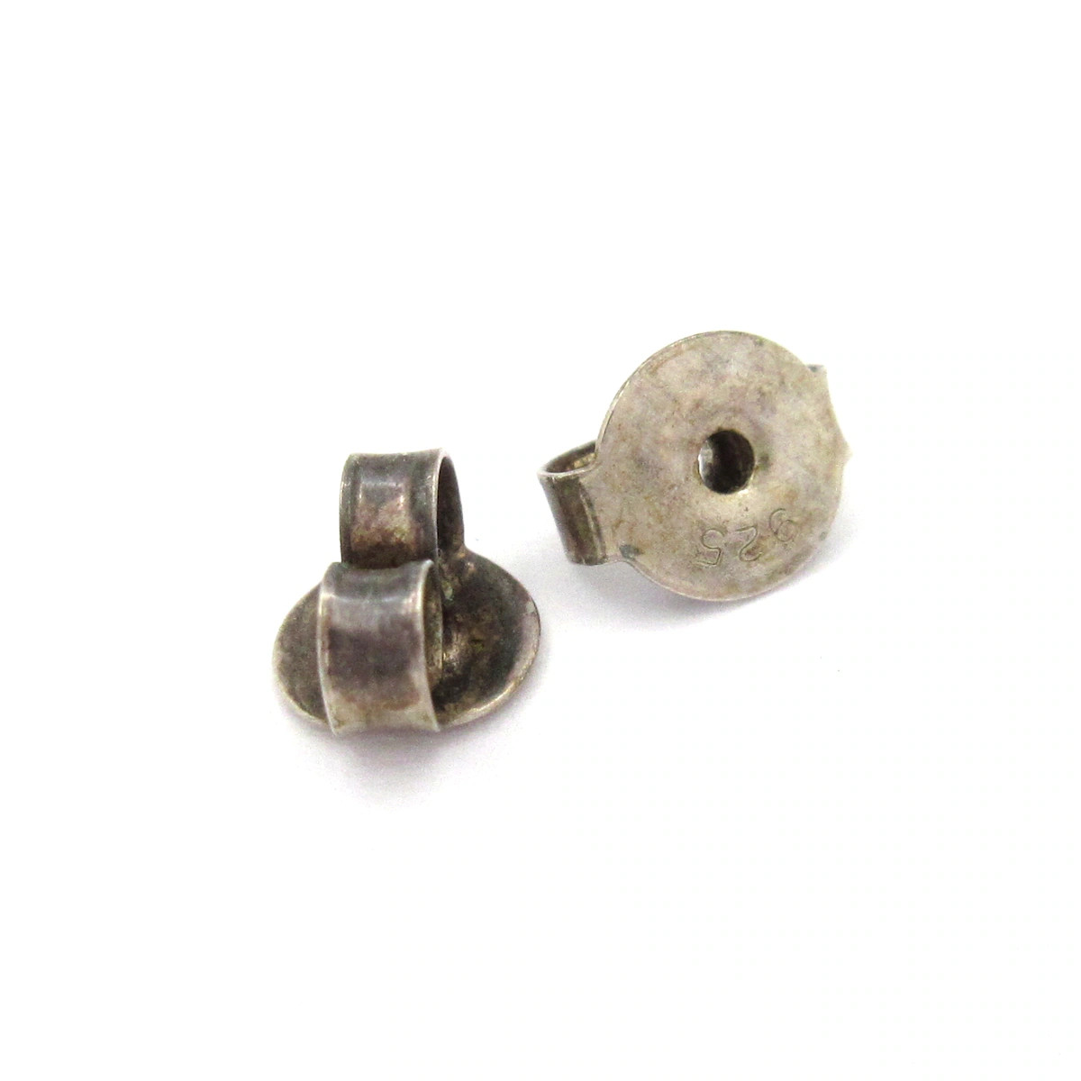 FOXEY Silver Clear Hardware Rhinestones Earrings