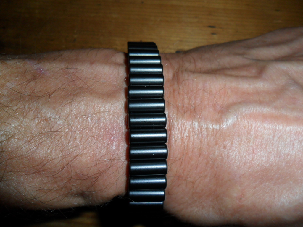 NEODYMIUM MAGNETIC BRACELET FOR FASHION AND THERAPY 5 X12mm N-38