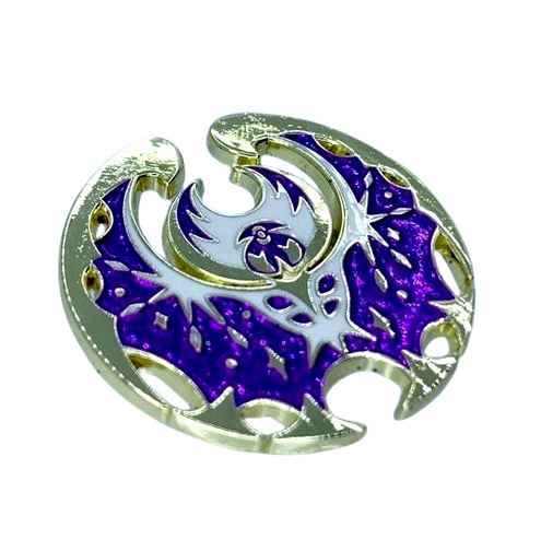 Legendary Pokemon LUNALA “Pokemon Moon” Game Enamel Alloy Pin Brooch / NEW