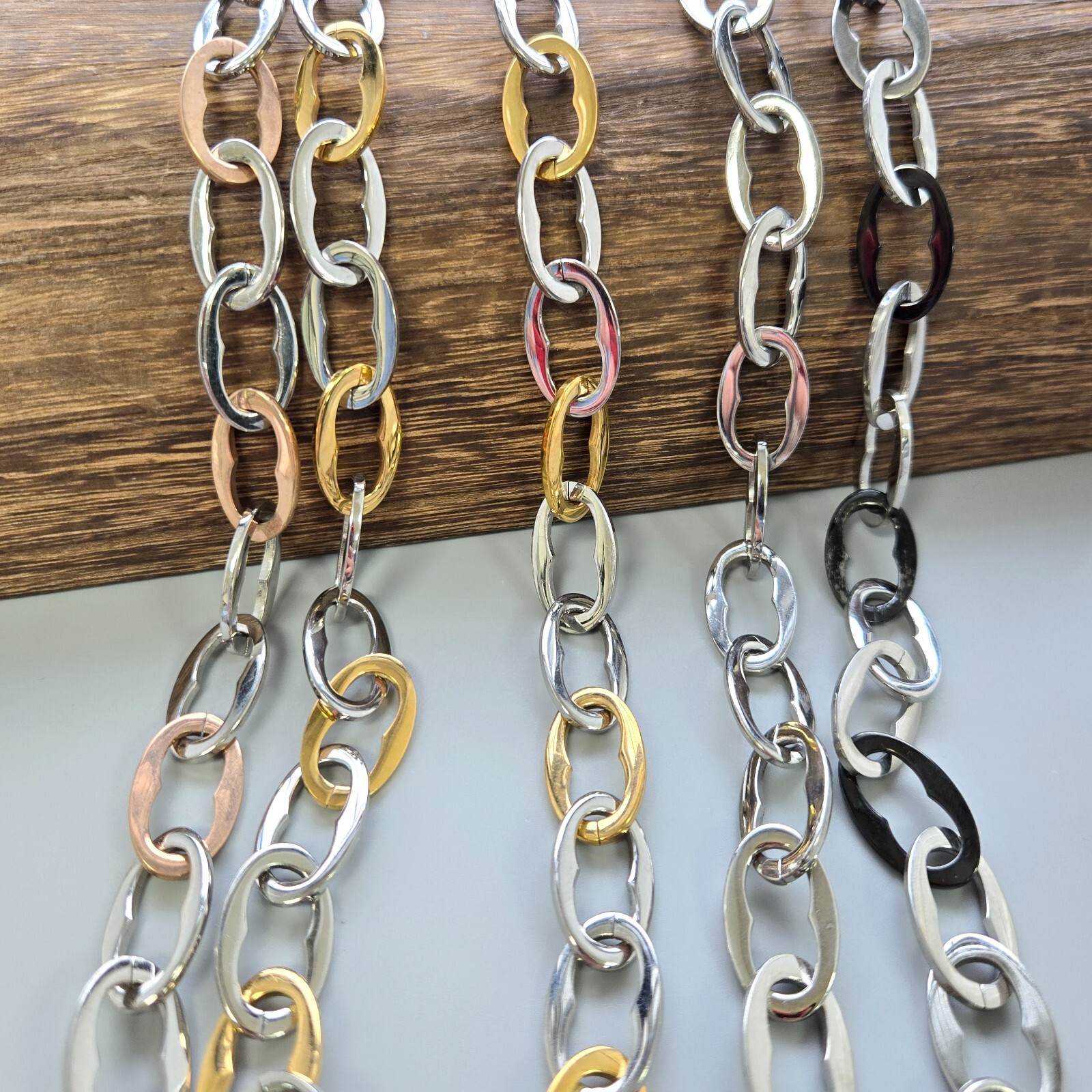 Stainless Steel 316 Polished Link Necklace/ Bracelet