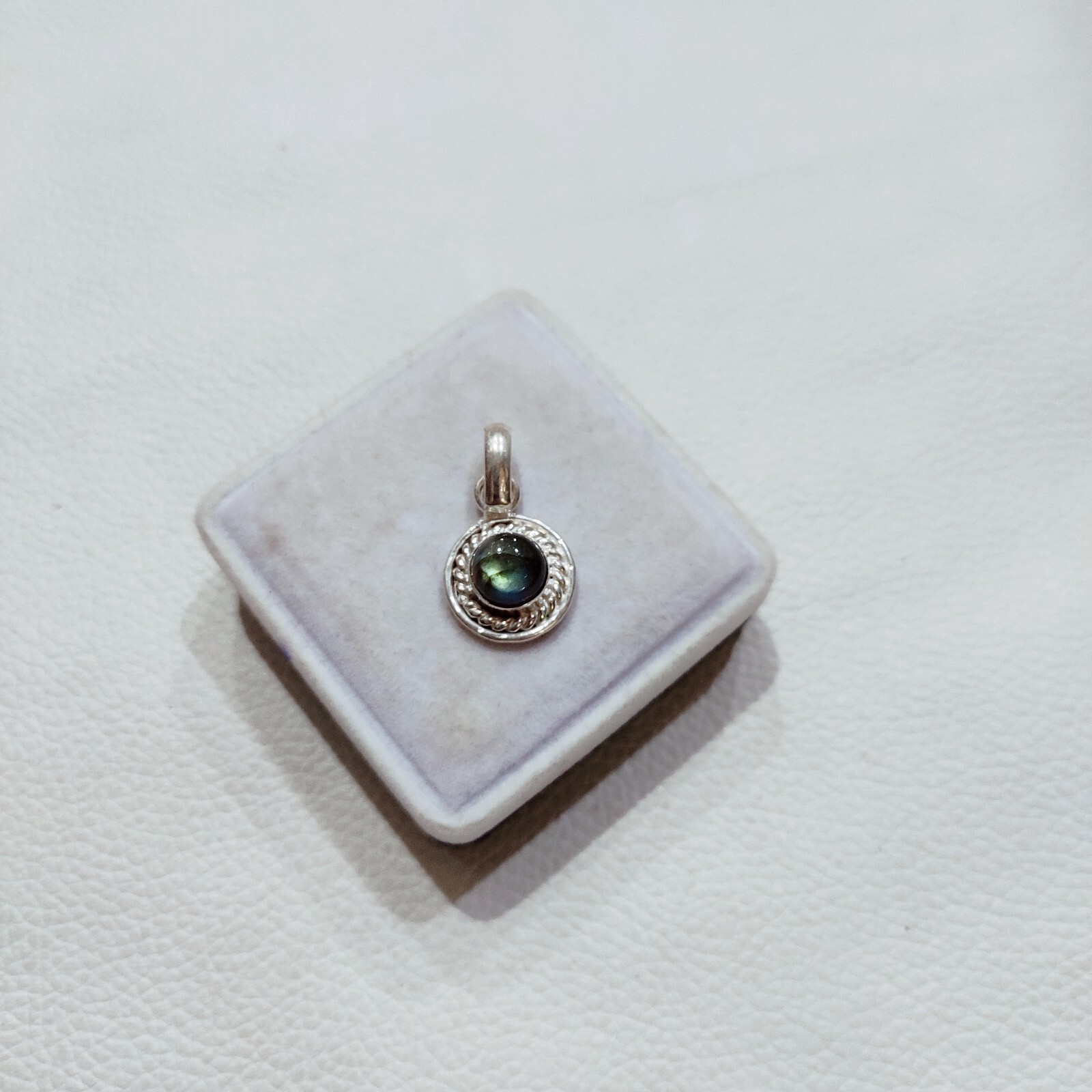 Labradorite Silver Pendant Natural Labradorite Gemstone Pendant Handmade Jewelry