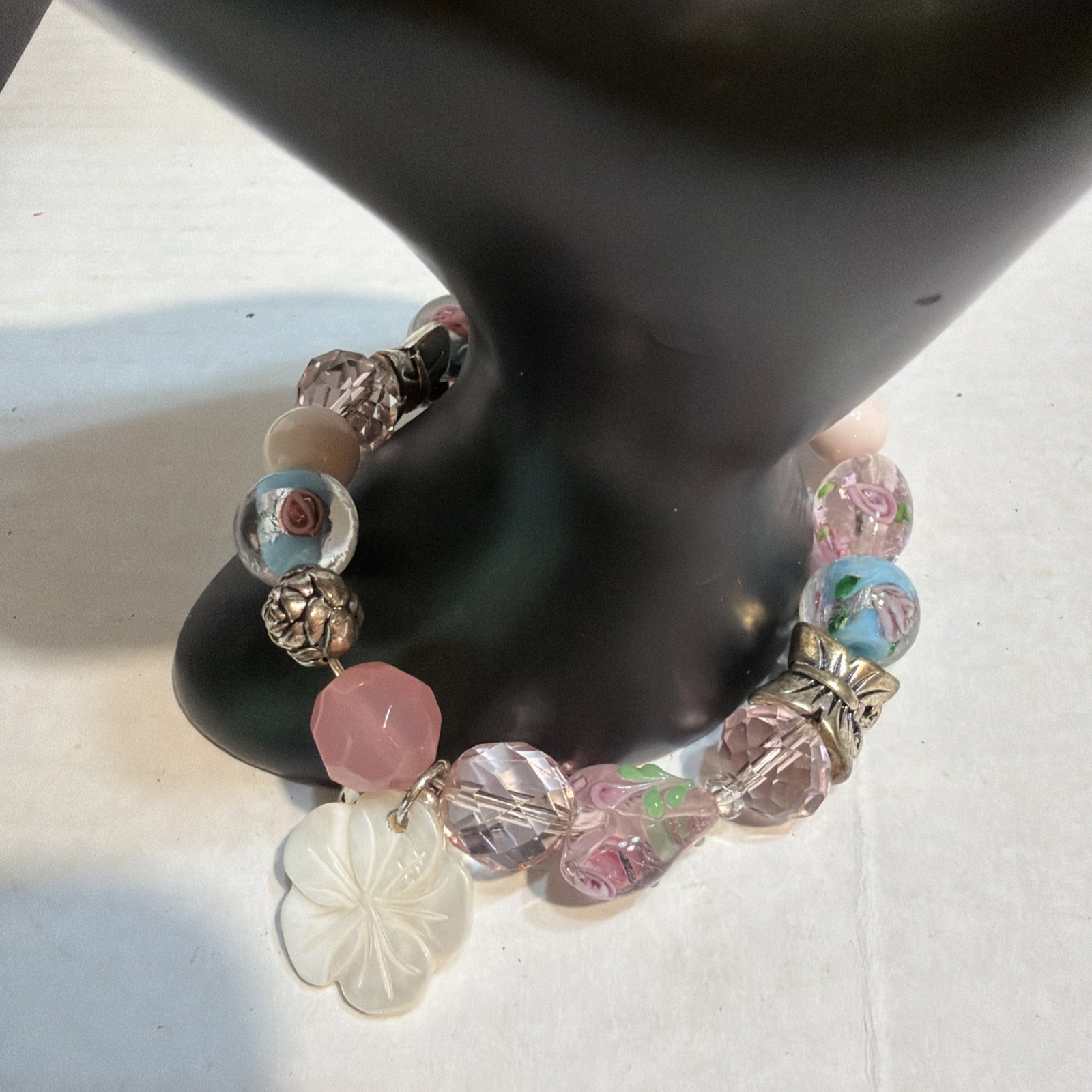 Avon Beaded Chic Bracelet In Box Free Ship 2D