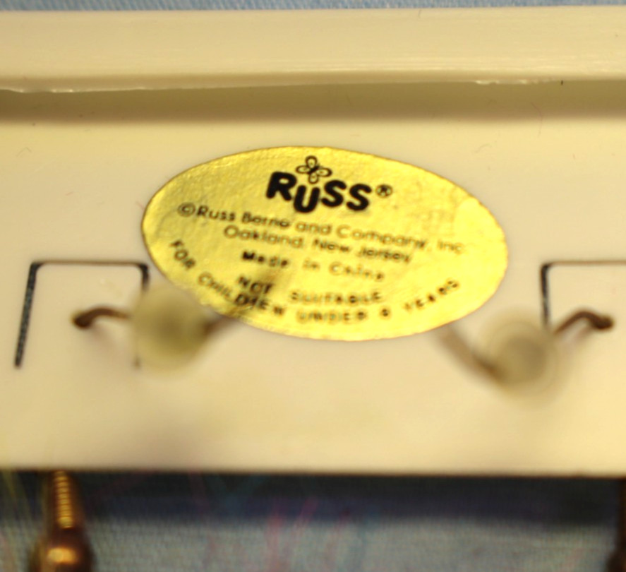 Russ Good Luck Rainbow Troll Earrings