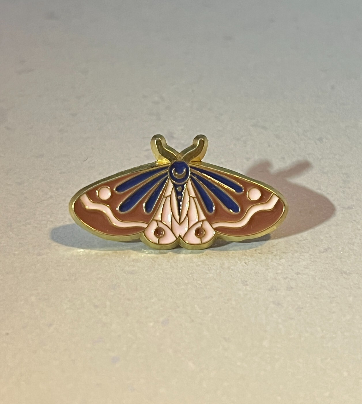 Moth and Butterfly Enamel Pin Collection – Colorful a Cosmic Nature-Inspired