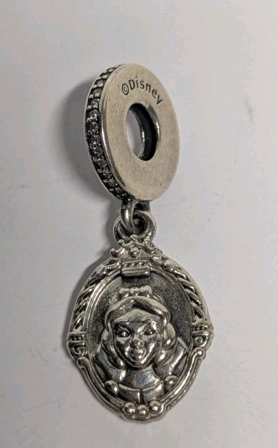 Pandora Disney Snow White Evil Queen Dangle Charm Sterling Silver 925