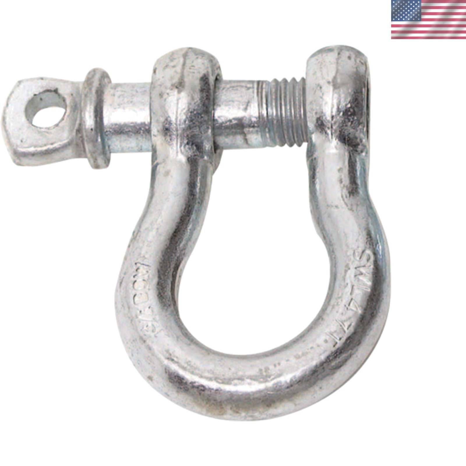 Universal Fit 1/2 Inch D-Ring Shackle – 2 Ton Capacity for Off-Road Recovery