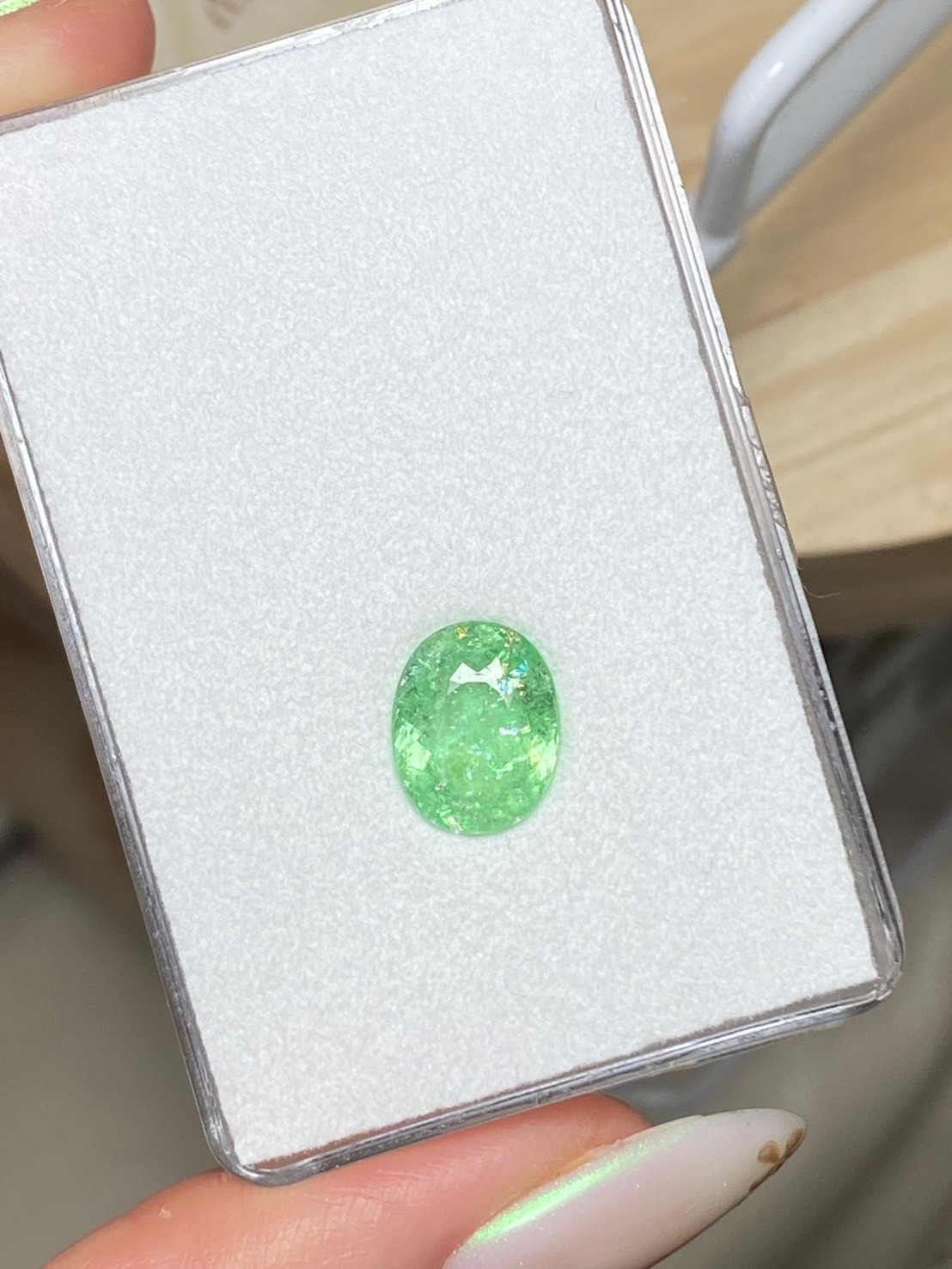 [jerseychou]Natural Paraiba Tourmaline 3.02ct , GIA