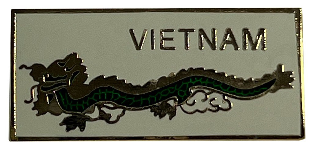 Vietnam Dragon Motorcycle Hat Cap Lapel Pin M-406