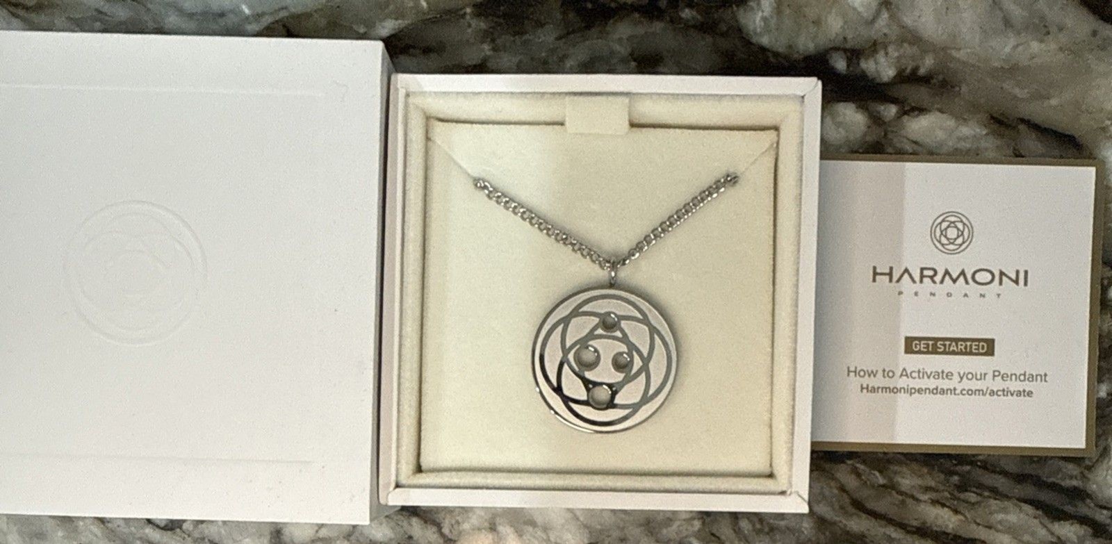 Harmoni EMF Pendant Protection Necklace ~ NEW