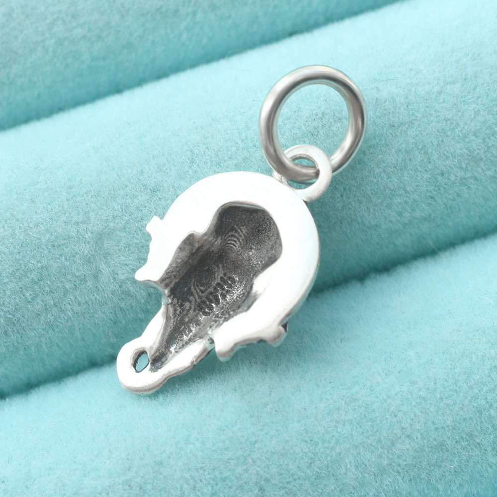 India God Ganesha Elephant Mandala Charm Pendant In Real 925 Sterling Silver New