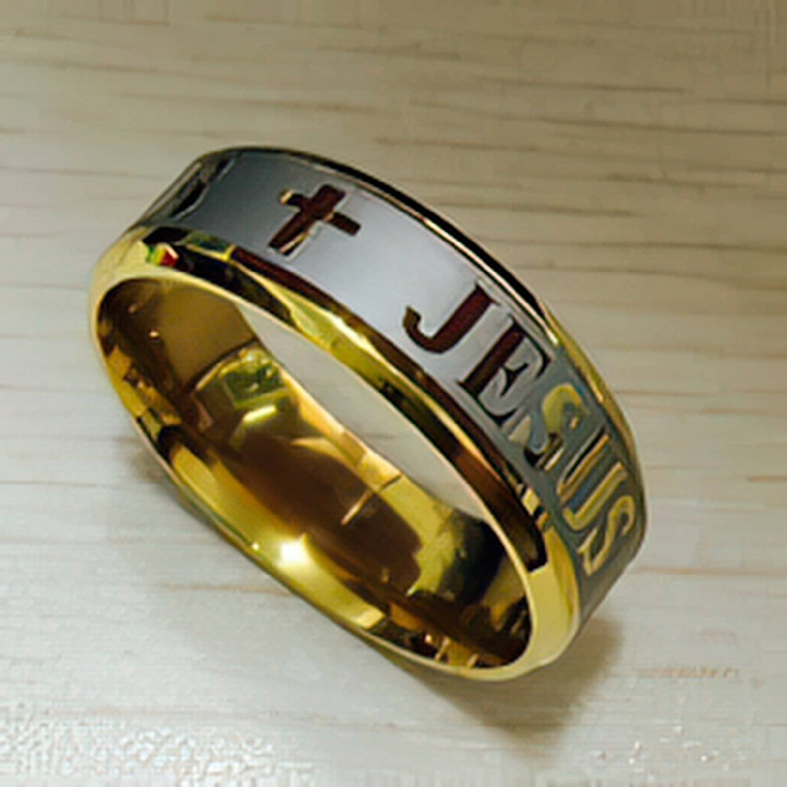 Jesus Stainless Steel Rings in 5 Styles Ships Free from the USA