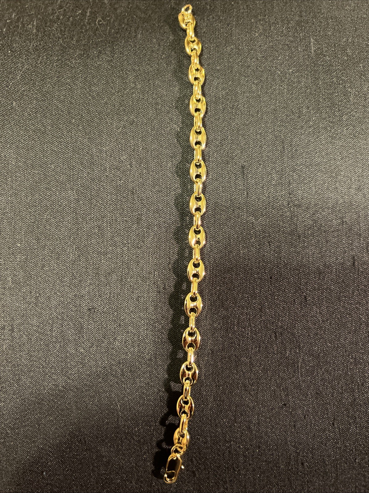 Puff 14KT GOLD ELECTROPLATED 10x HIGH QUALITY BRACELET