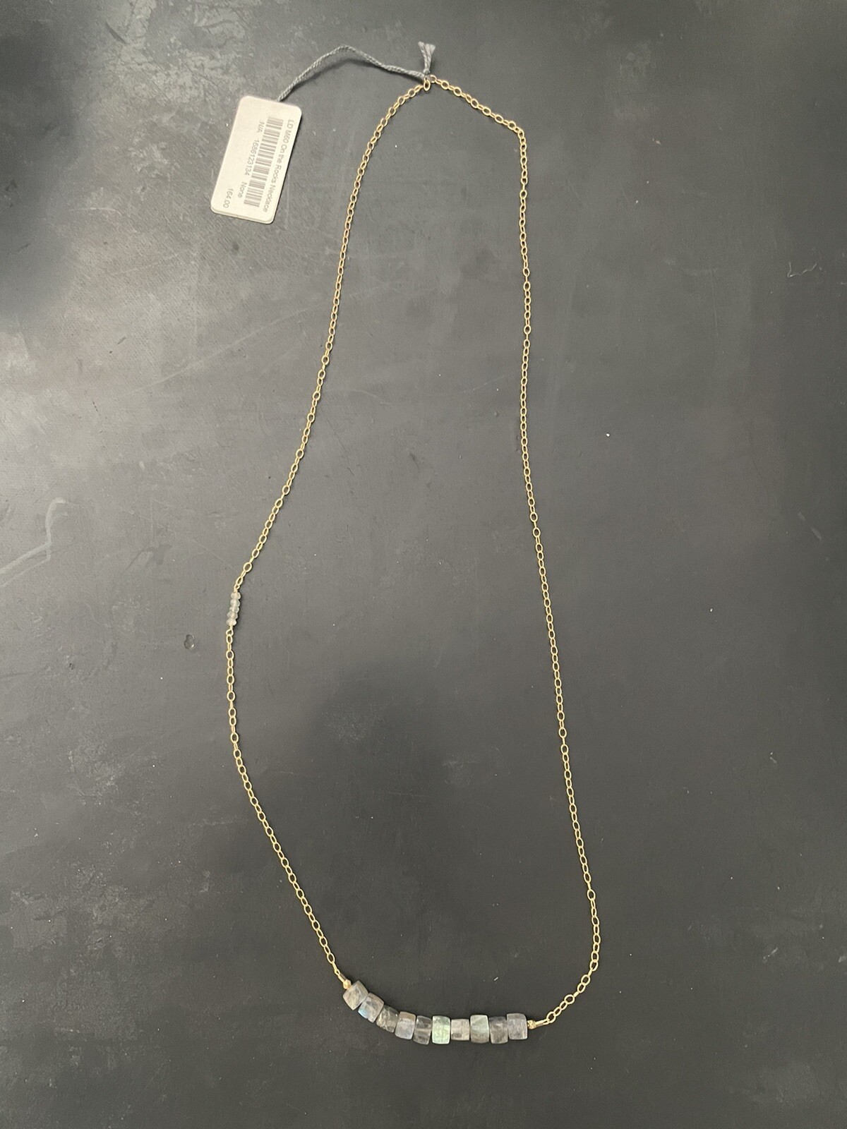 Studio Suzan LD M60 On The Rocks Blue Stone Necklace BNWT