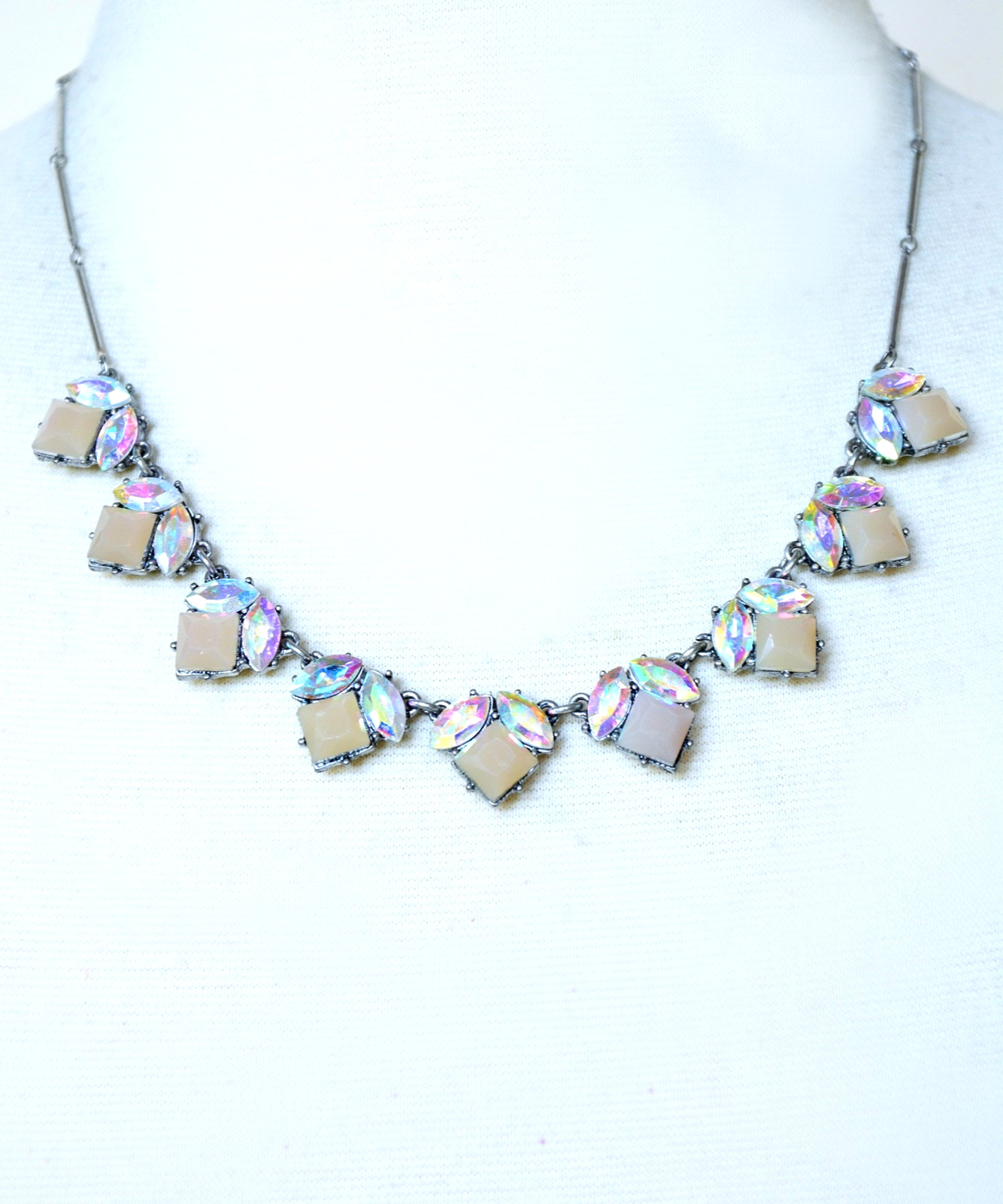 Party necklace, Necklace, Bridsmaid necklace, Bib necklace, Wedding necklace