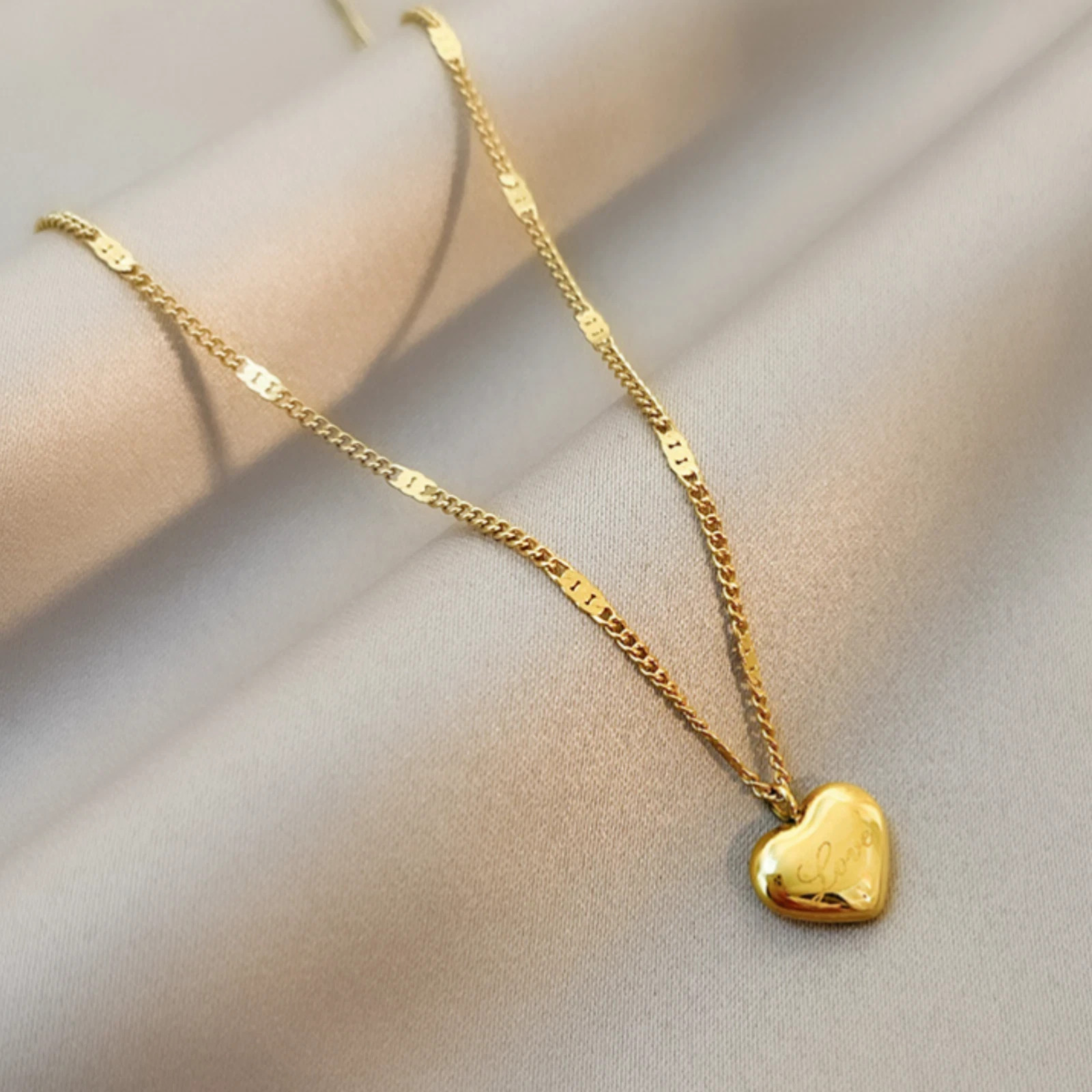 Collares 14k Collar Con Pendiente De Corazon Joyeria Fina Regalos Para Mujeres