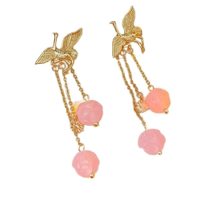 Tassel Chinese Style Earrings Wedding Dangle Earrings