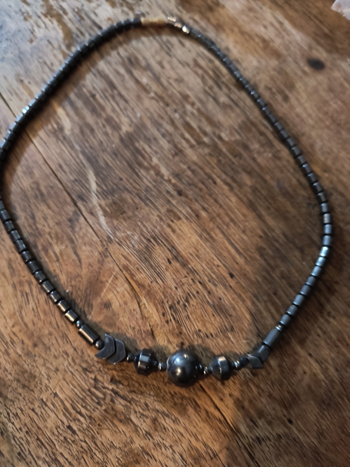 Rare Unisex Black Coral Necklace 17″ 31.5 Grams