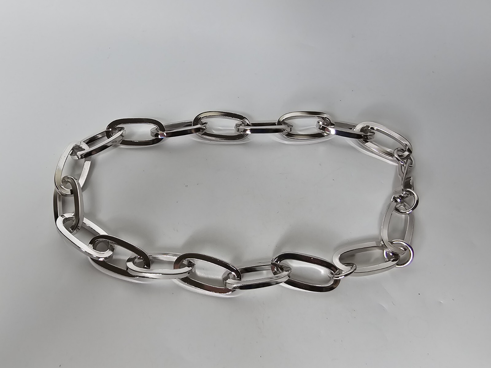 Jennifer Fisher Large Essential Necklace Silver-Rhodium Plated Brass 16.5″