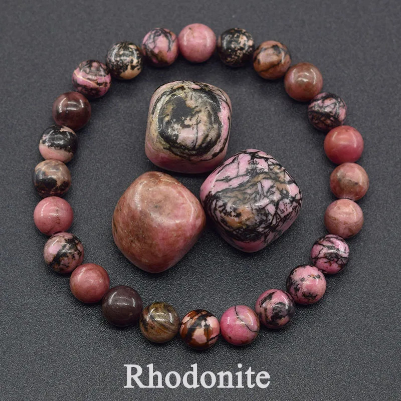White Howlite Stone Bracelet Women Natural Round Stretch Layered Wide Jewelry