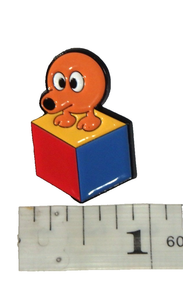 Q*BERT – 1.20″ x 1.0″ Enamel Pin – 1980’s Atari Video Game / Shipping Included!