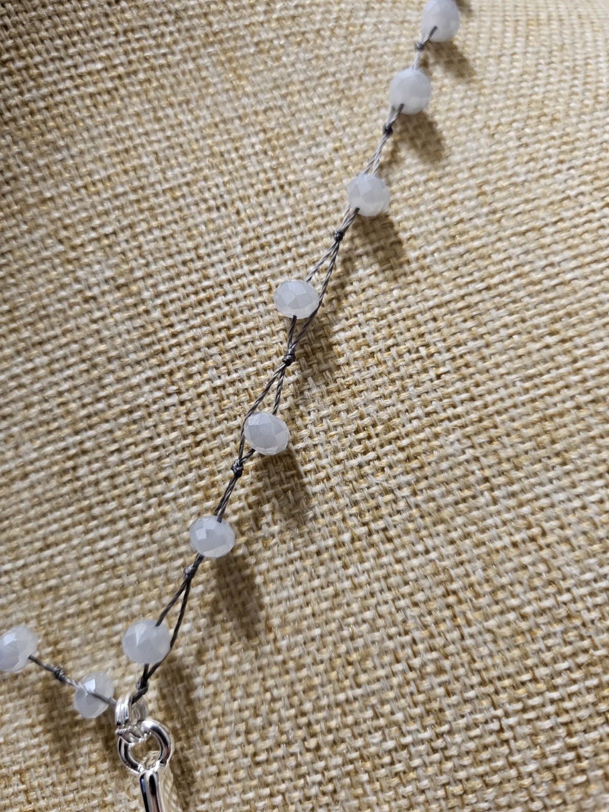 $79.50 Tommy Bahama Starfish Treasure Pendant Necklace Silver Tone Gray NWT