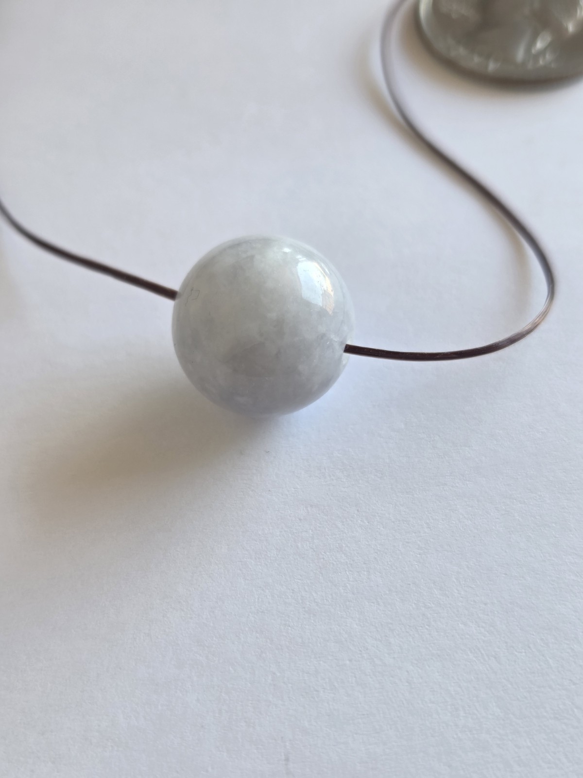 Natural Burmese Jadeite Jade Round Bead 16mm
