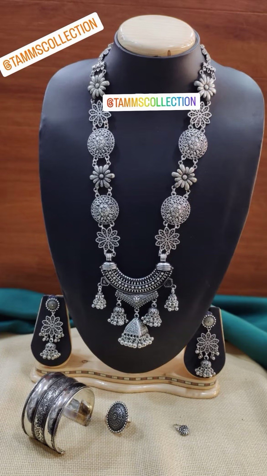Beautiful Oxidize Jewelry Set ,Ethnic Style , Elegant Jewelry