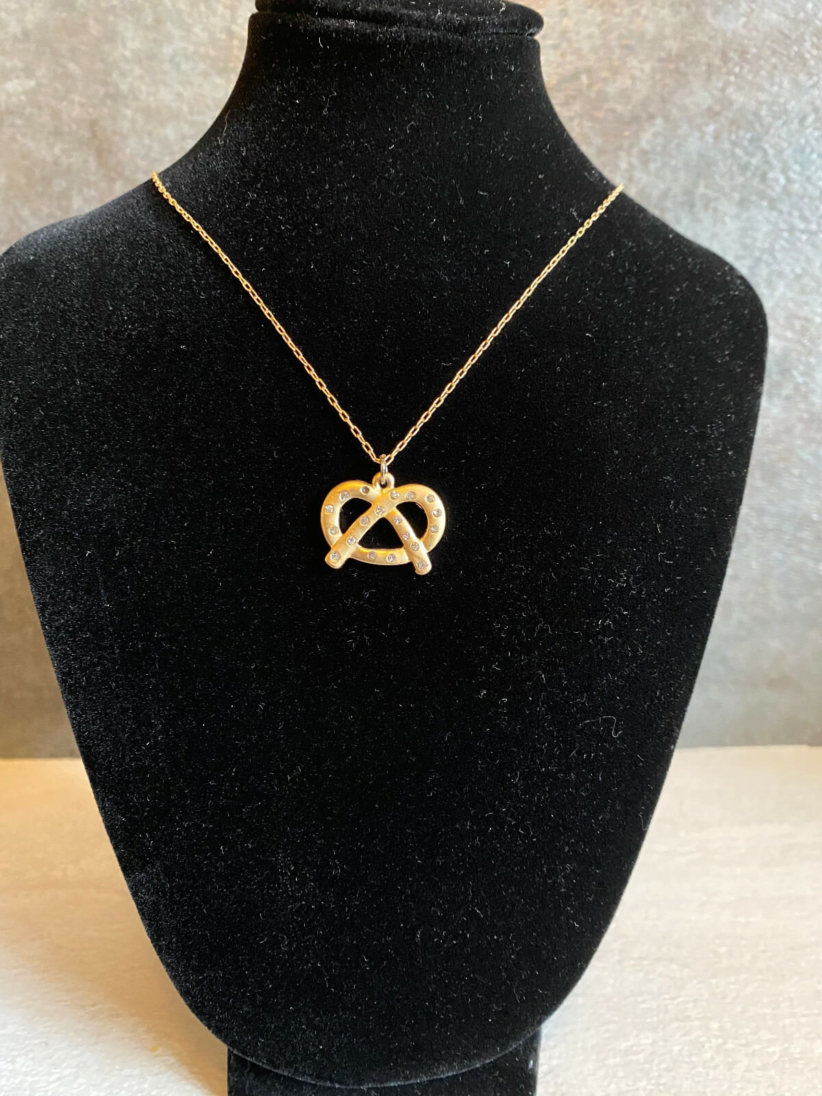 Lot of 3 Necklaces, EXPRESS, AERIE, AEO – Pretzel, Acrylic Heart, Nautical