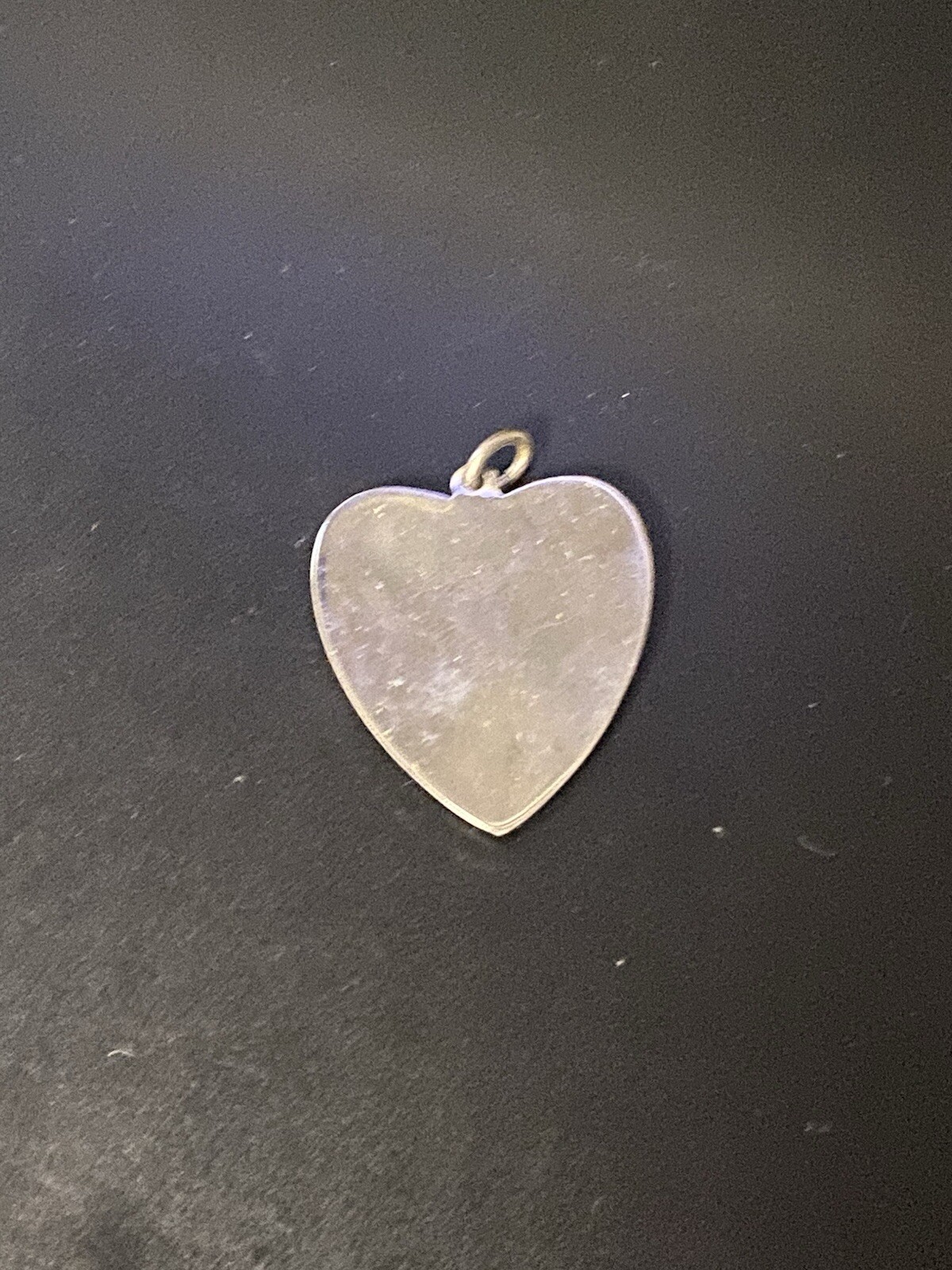 Heart Shape Red Delivery Truck Hauler Chrome Pendant