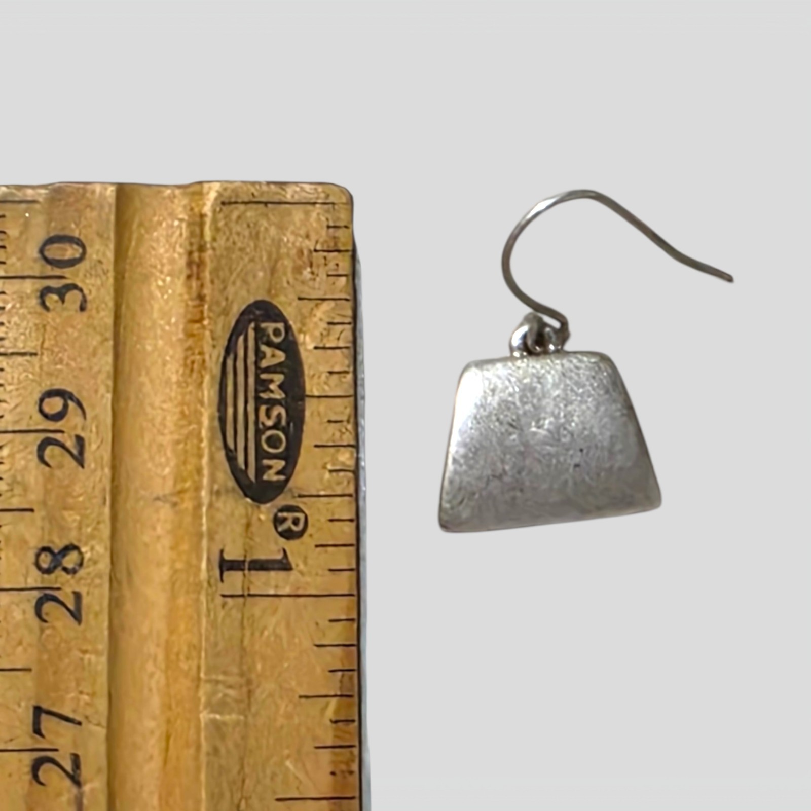 Trapezoid Dangle Earrings Minimalist Modern