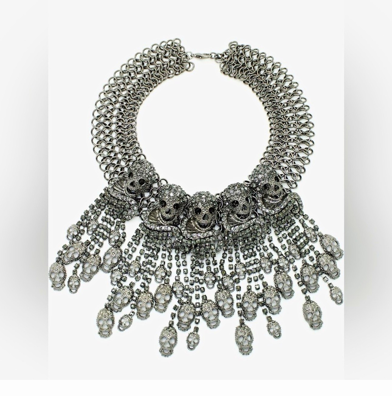 EYE CANDY LOS ANGELES SKULL MY NECK NECKLACE – NWT