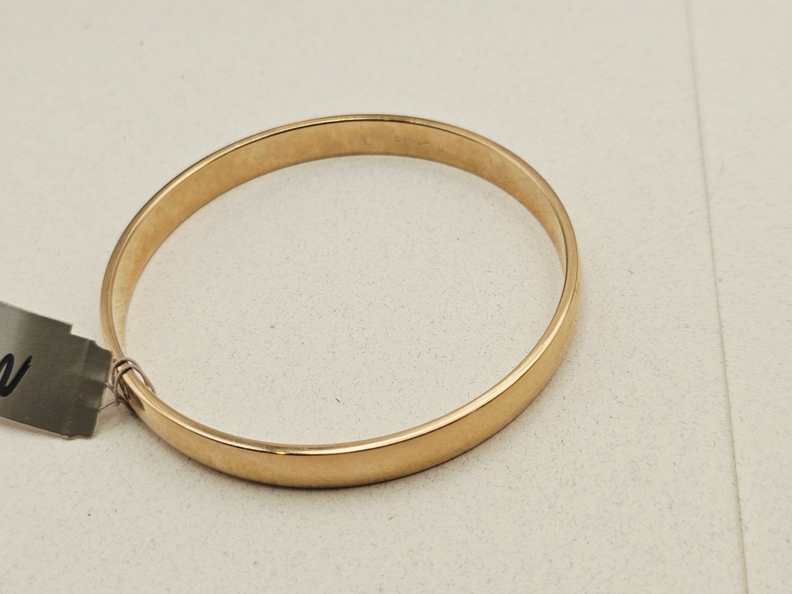 Monet Bracelet 7 3/4 ” X 1/4 ” Thick Gold