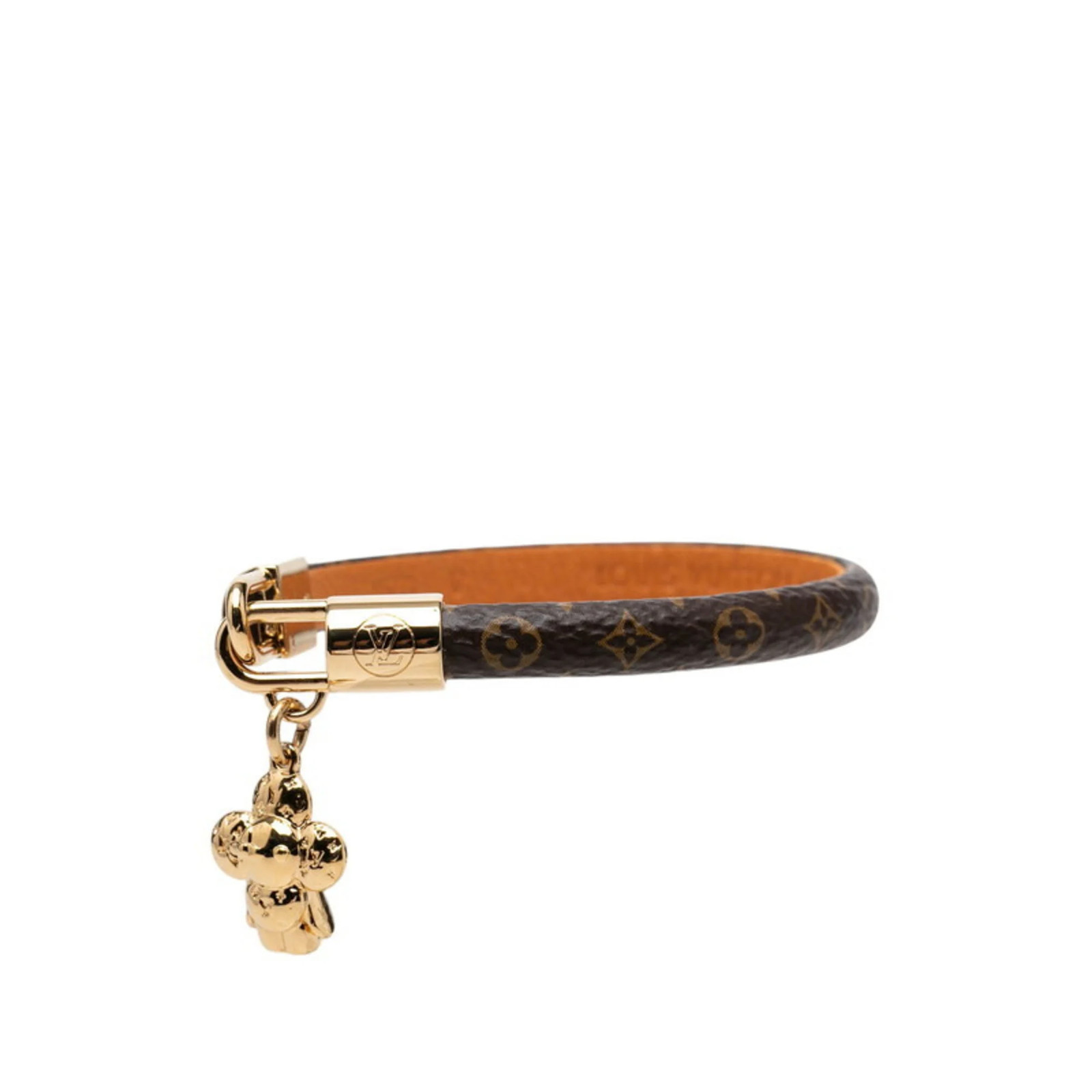 Louis Vuitton Monogram Bracelet Vivienne, Size: 17, M6773, Brown L… GZl1jb3e