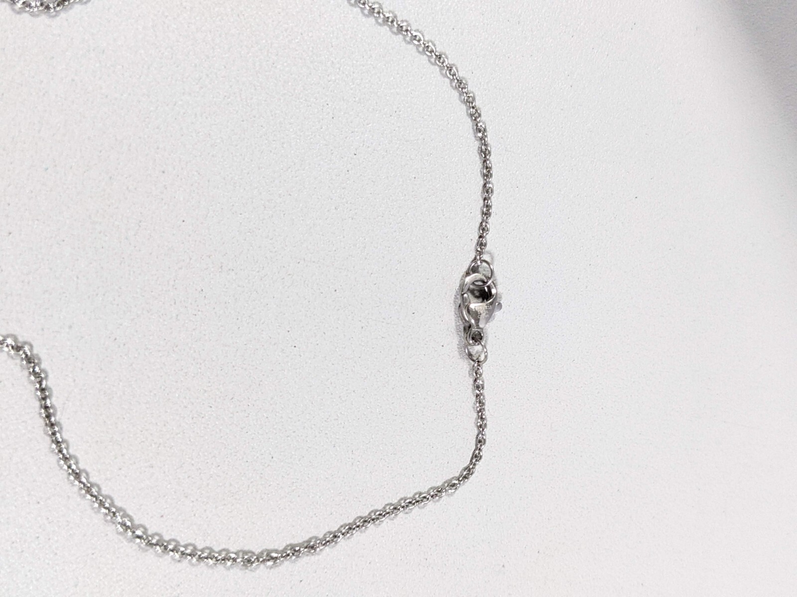 Chisel Stainless Steel Silver Tone Sideways Cross Pendant Necklace 16 inches