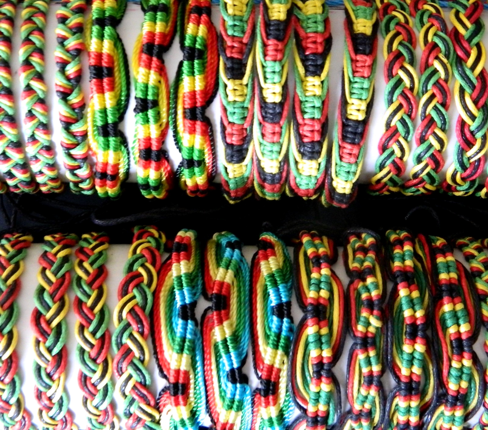 Rasta Bracelets Friendship Bracelet 5 to 30pcs Jamaica Reggae Wholesale