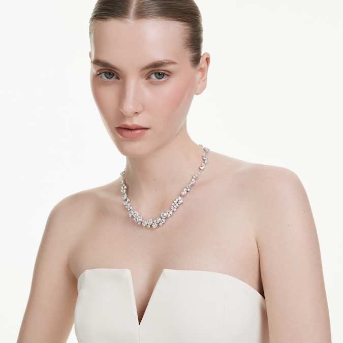 New necklace white Swarovski Constella As Gift 5722472