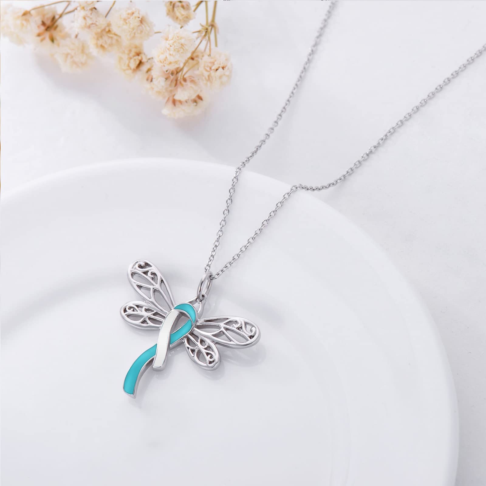 Cervical Cancer Awareness Necklace Cervical Cancer Survivor Jewelry Gift for …