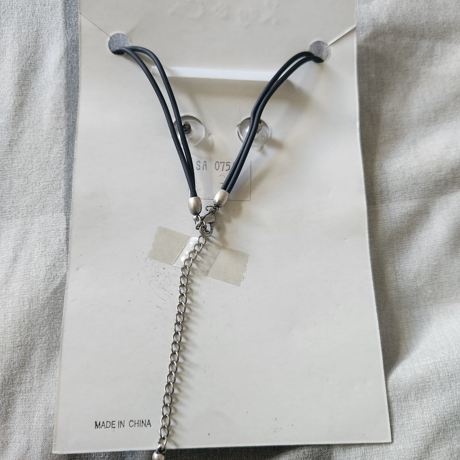 Mia Collection Choker necklace with earring By Kim Min Sun, A’Gaci