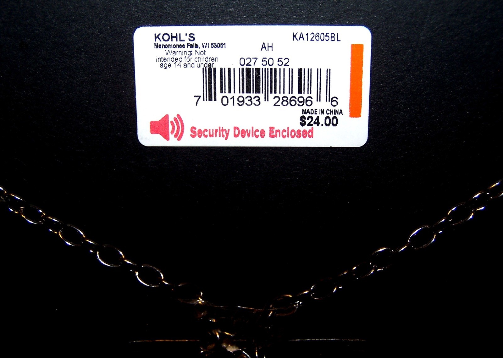 APT. 9 Necklace NEW on Card ● AQUA BLUE with ARORA BOREALIS & Clear Rhinestones