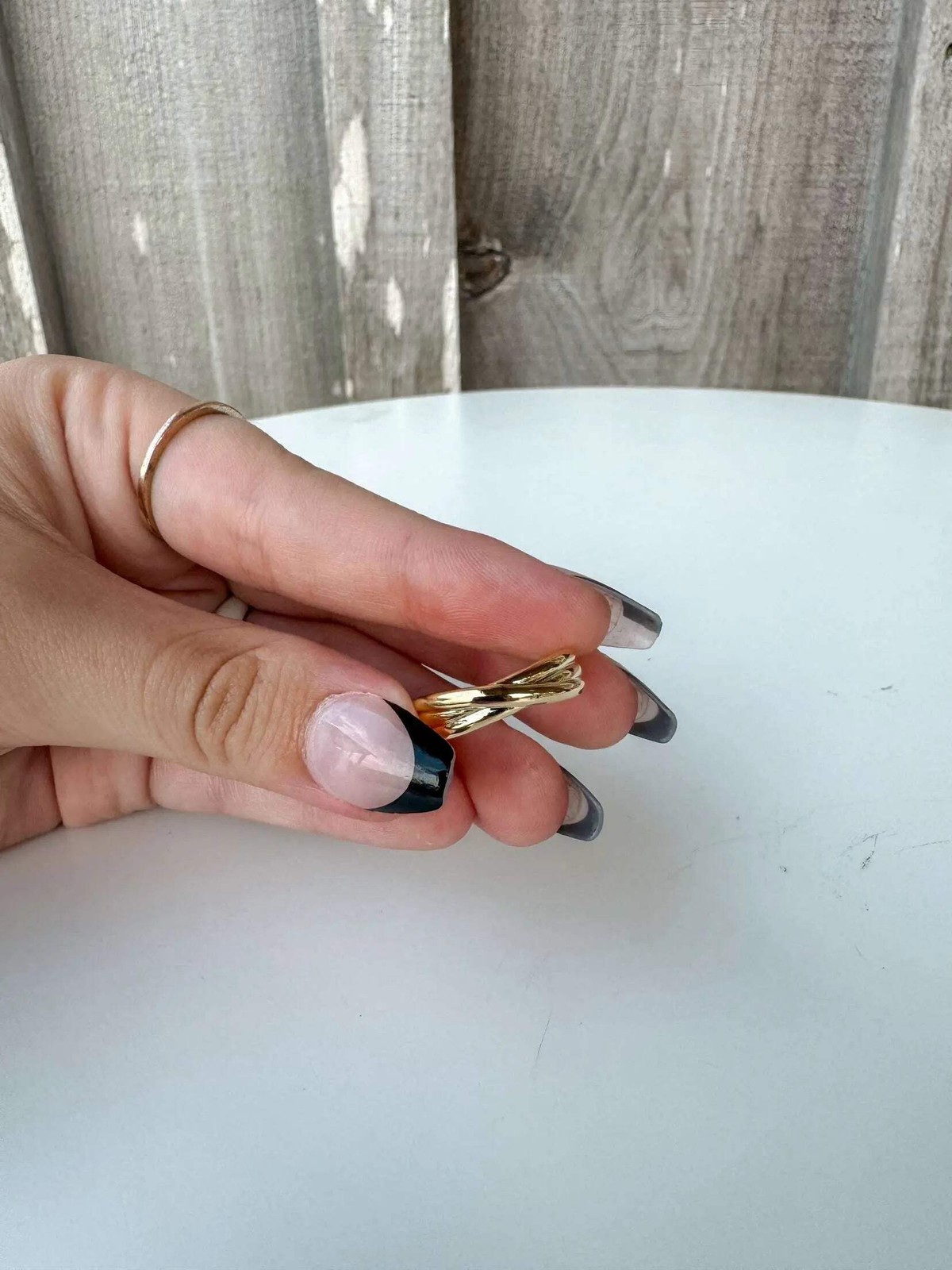 Simple Everyday Wear Adjustable Ring