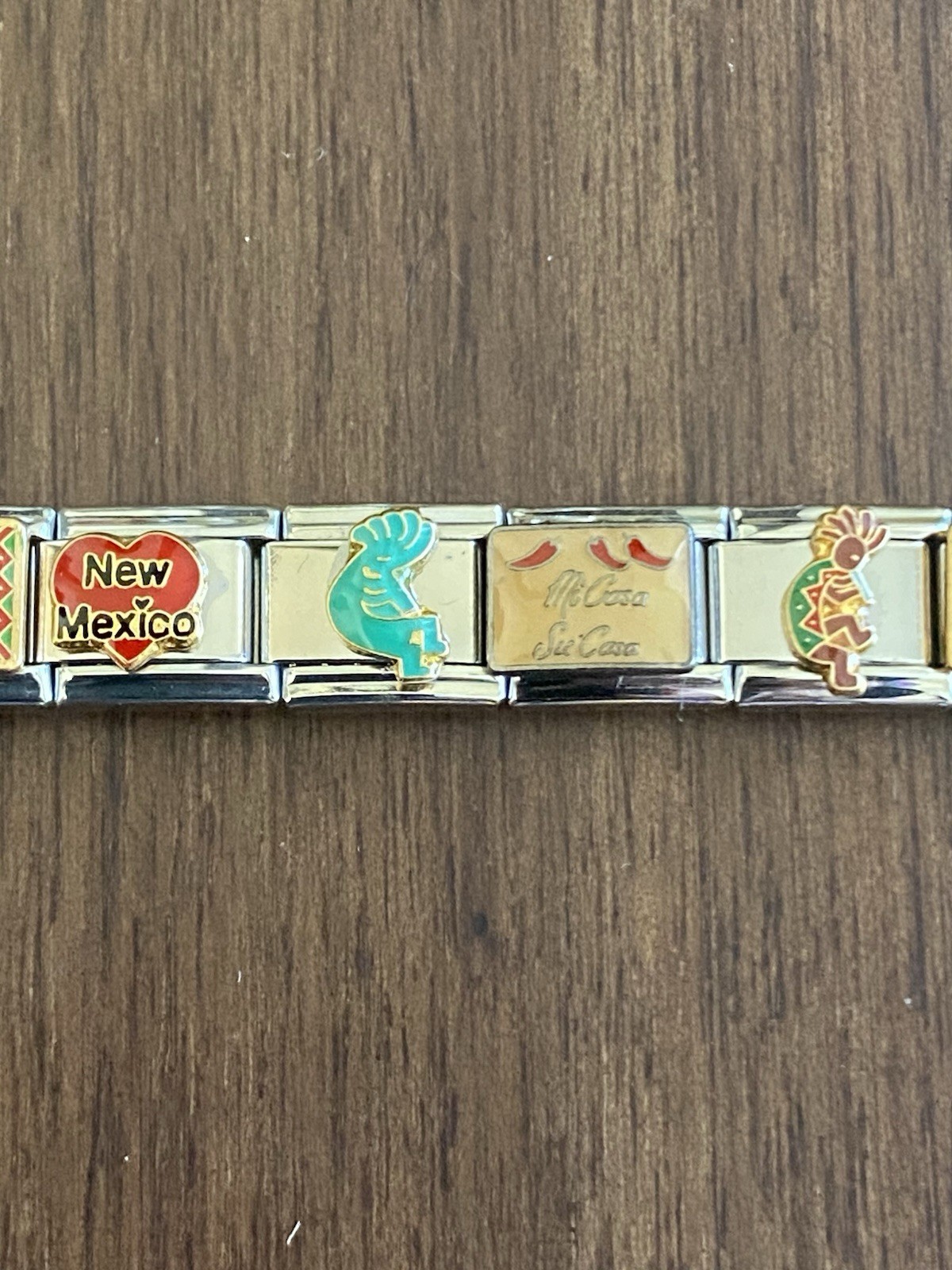 20 Charm Desert / Arizona/ New Mexico *Completed Bracelet * Italian Charm New