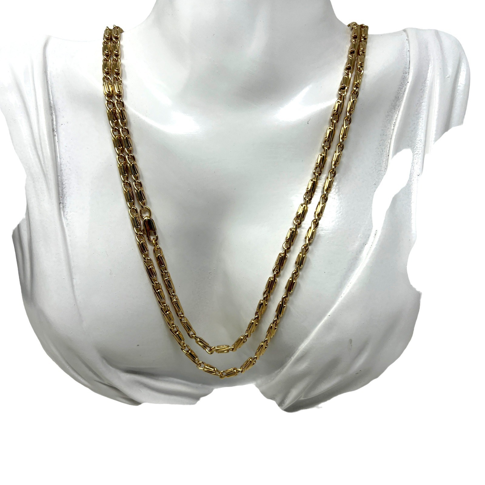 Gold Tone Chain 38 inches Pendant Replacement