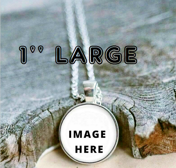 TIME ILLUSION CLOCK ART Pendant on 925 Plated Sterling Silver 20″ 22″ Necklace