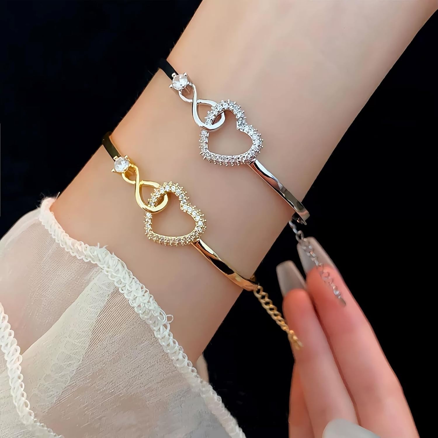 Graduation Bracelet Heart 2026 Graduate Jewelry Gift for Her Girls The Adventure