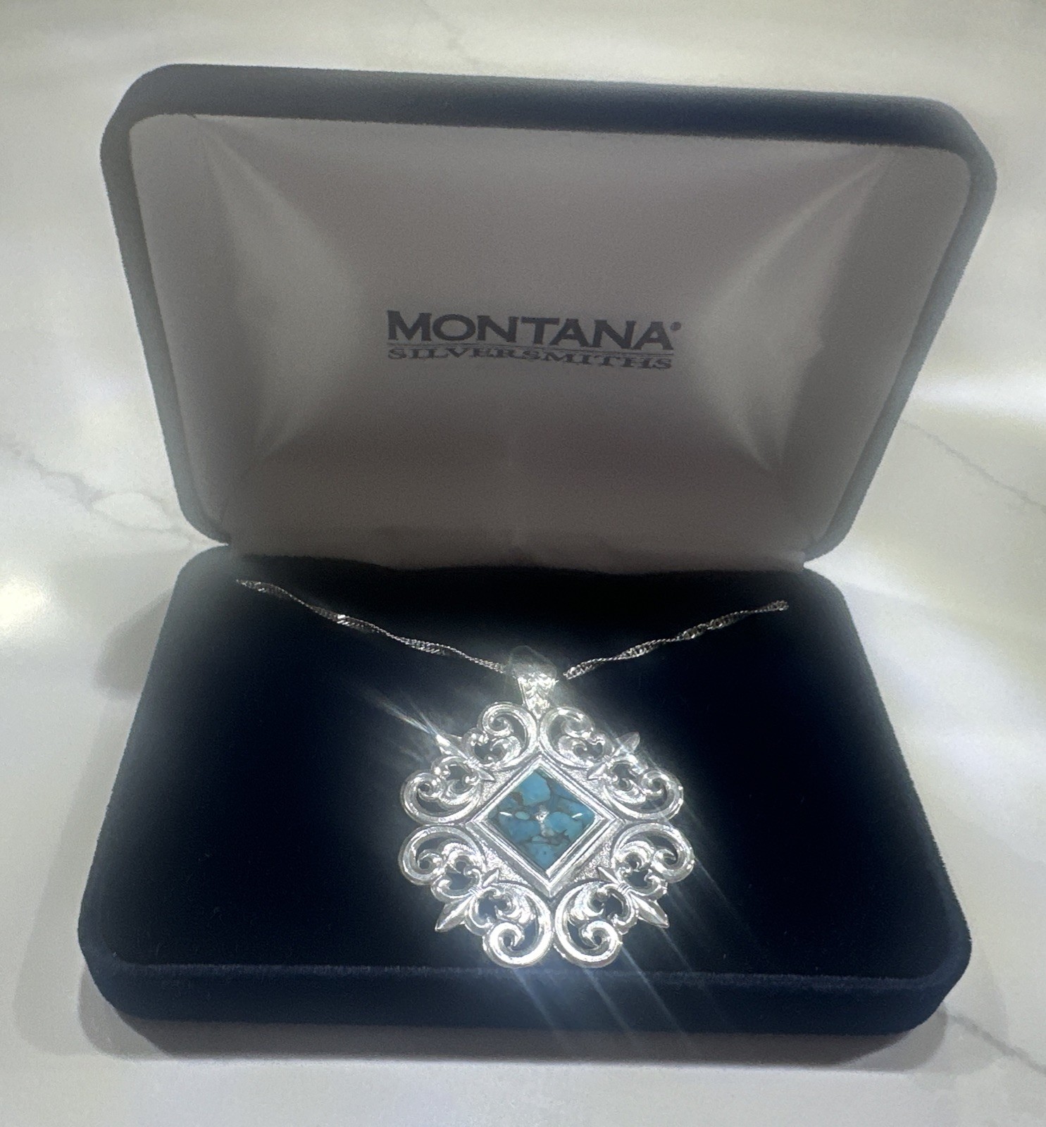 Montana Silversmiths Turquoise Glam Necklace