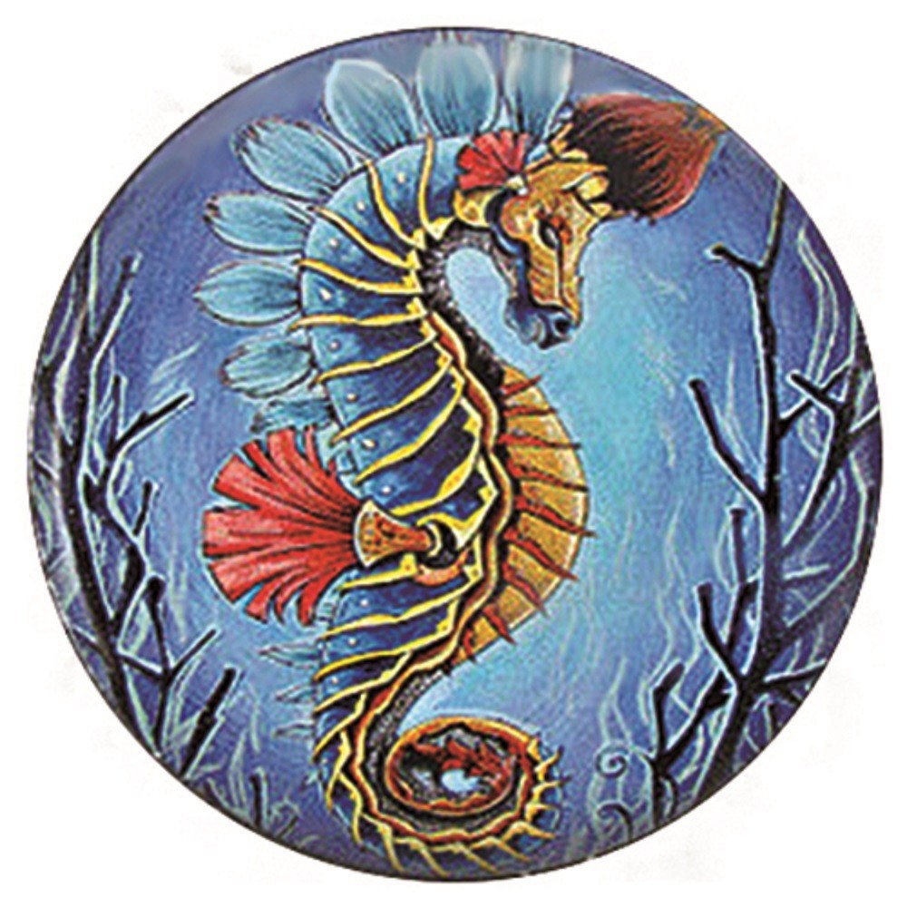 Snap Jewelry Sea Horse Beach Ceramic 18-20mm Fits Ginger Style Charm Accessories