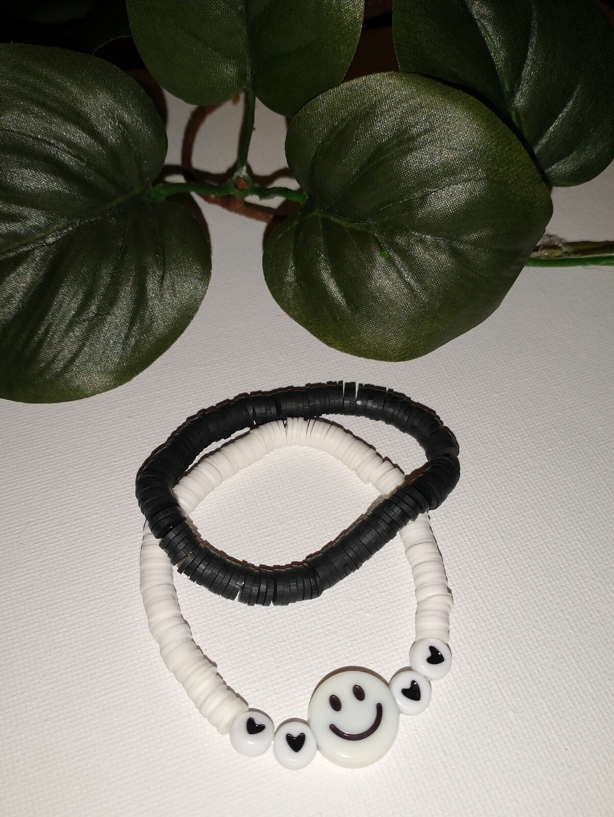 Bracelet Lot 14 / Clay Bead Bracelet – Toddler to Teen sizes 6.5 – 7 inches