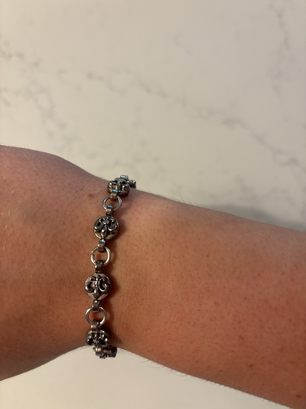 Chrome Hearts Fleur De Lis Bracelet